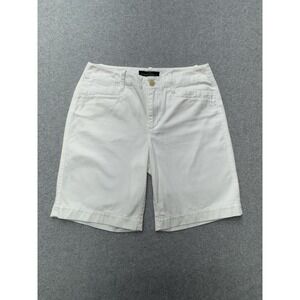 Lauren Jeans Co Shorts Womens Size 2 28 White Casual Outdoors Golf Party Elegant